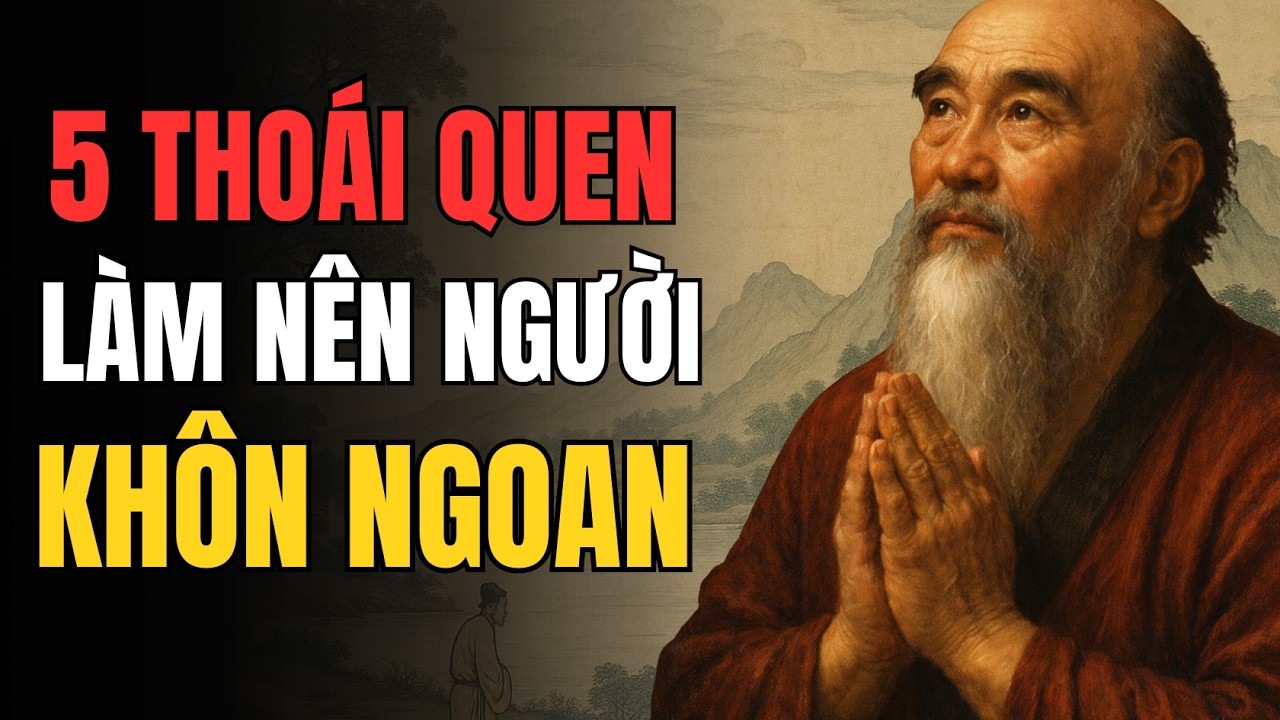 5 Thói Quen Làm Nên Một Người Khôn Ngoan | Triết Lý Cổ Nhân