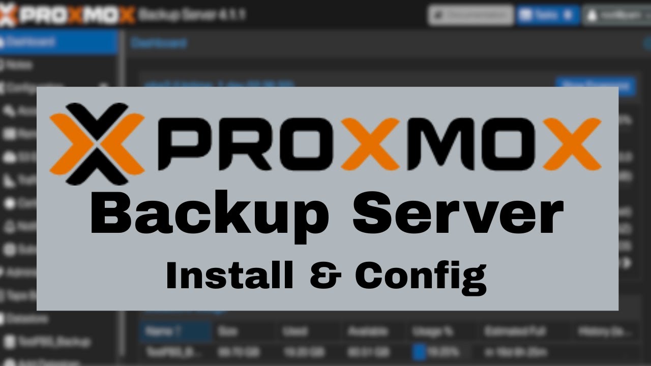 Easy Proxmox Backup Server Setup For Beginners! - YouTube