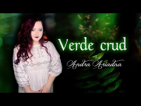 VERDE CRUD Original Song By Andra Ariadna OFFICIAL LYRIC VIDEO