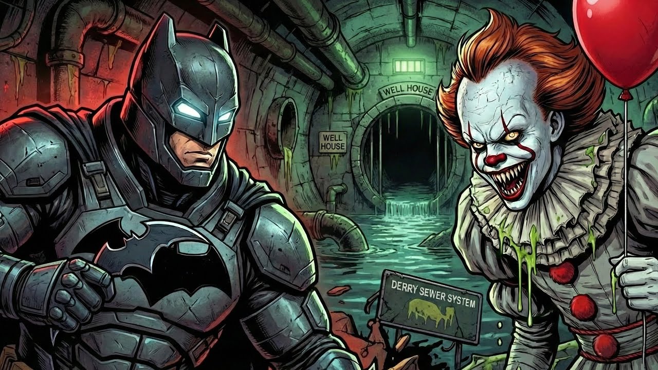 What If Batman Faced Pennywise in the IT Universe