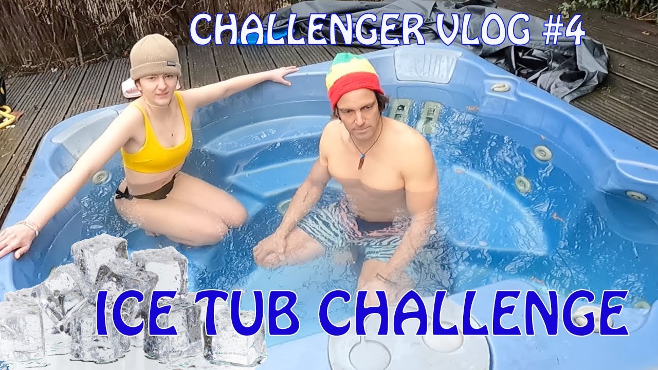 ICE TUB CHALLENGE – who can stay longer? (TSF Challenger Vlog #4)