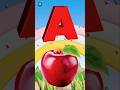 Phonics Song with TWO Words - A For Apple - ABC Alphabet Songs with Sounds for Children #shortsfeed