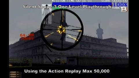 Silent Scope 3 One Level Playthrough using the Ps2 Action Replay Max 50k :D #Playstation #Sony #Ps2