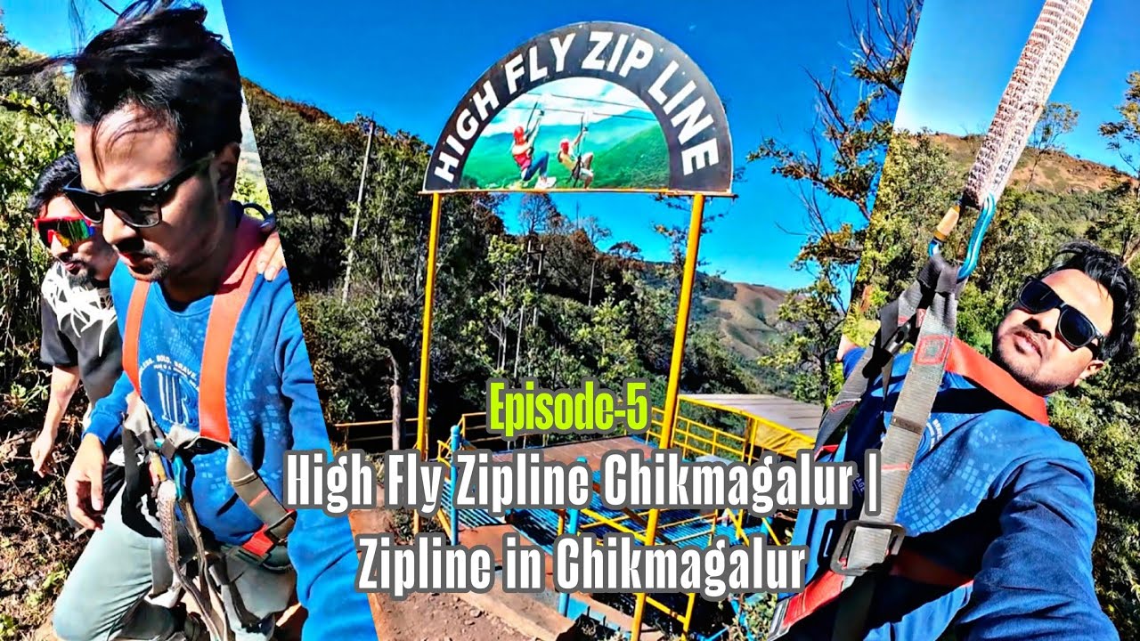 High Fly Zipline Chikmagalur | Zipline in Chikmagalur