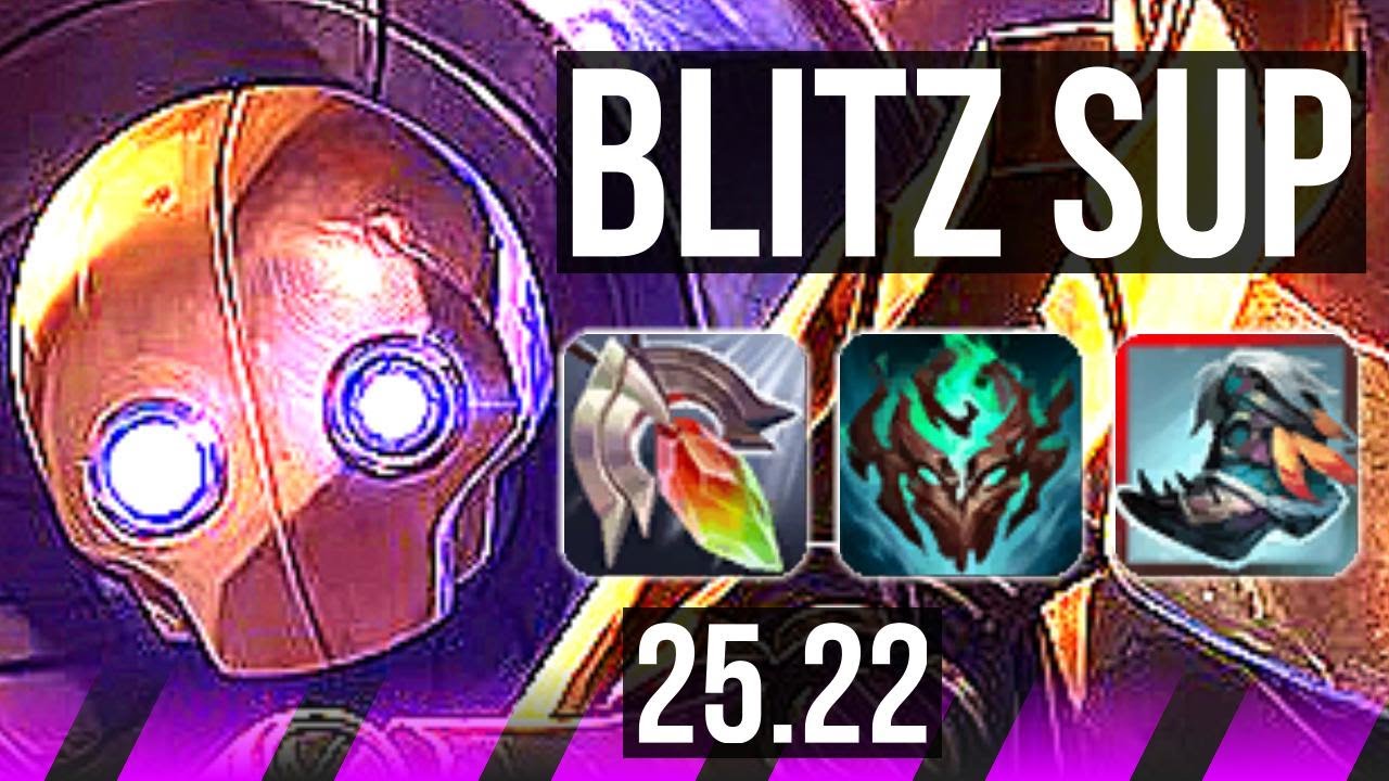 BLITZCRANK & Draven vs SORAKA & Varus (SUP) | EUW Master | 25.22