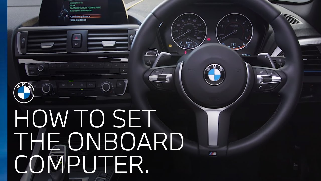 bmw 4 series trip computer