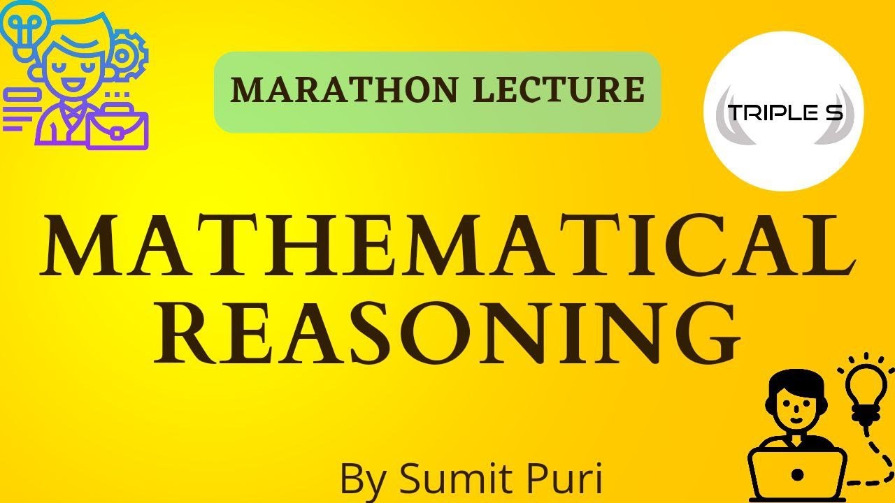 Mathematical Reasoning - Marathon Lecture || All Concepts in One Lecture || By Sumit Puri