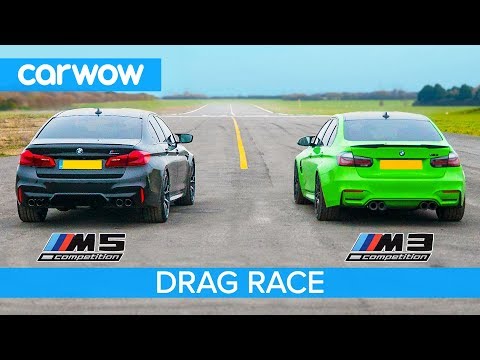 bmw-m5-comp-v-bmw-m3-comp---rwd-mode-drag-race,-rolling-race-&-brake-test