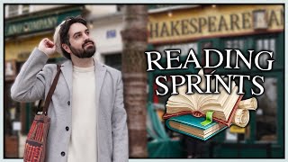 Get Your Cute Butt Over Here for READING SPRINTS 📚