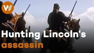 The hunt and arrestation of John Wilkes Booth, Lincoln's assassin
