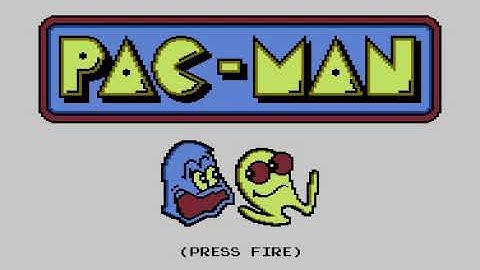 ARCADE PAC MAN ATARI 800 XL !!!!