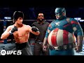 Ufc 5  bruce lee vs fat captain america ea sports ufc 5