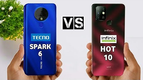 Tecno Spark 6 vs Infinix Hot 10 | Full Comparison | Ab Ayega Maza 😁 | Best mobile value for money