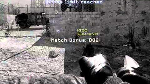MW3 AON Wall Jump 360 Bank Across The Map Final Killcam on Dome