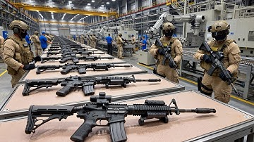 How the M4A1 Military Rifle Is Produced Today: Inside the Factory They Never Show You