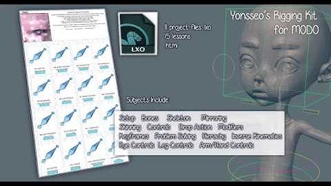 Rigging in Modo YRK Lesson 1