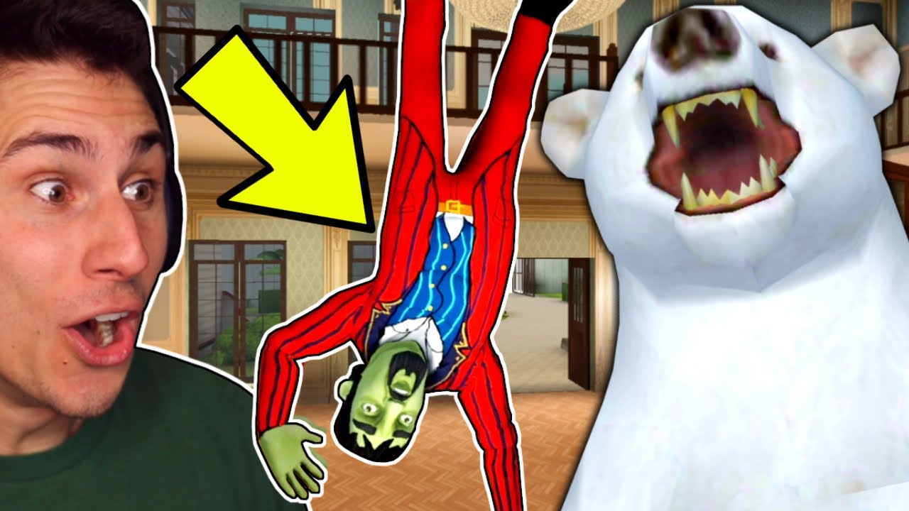 Я скормил его БЕЛОМУ МЕДВЕДУ! | Scary Stranger 3D