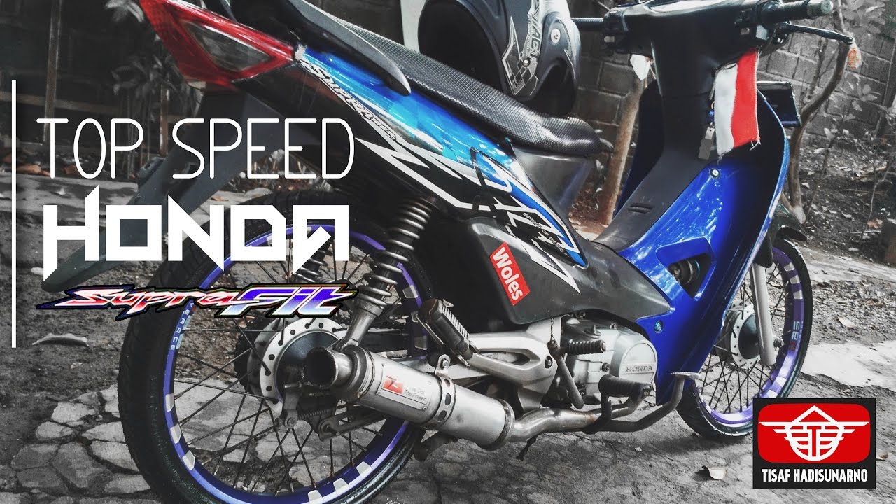 1 TOP SPEED HONDA Supra Fit New Video Pertama Sekalian Test