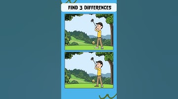 Thinkfast AI #-20 - Find 3 Differences - #logicpuzzles