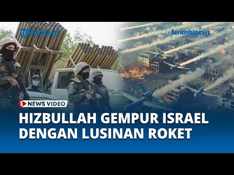 Hizbullah Gempur Israel dengan Lusinan Roket, Susul Langkah Serangan Iran