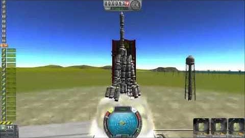 Kerbal Space Program - spectacular failure