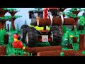 Lego city adventure compilation stop motion lego tractors vehicles clowns  more  billy bricks