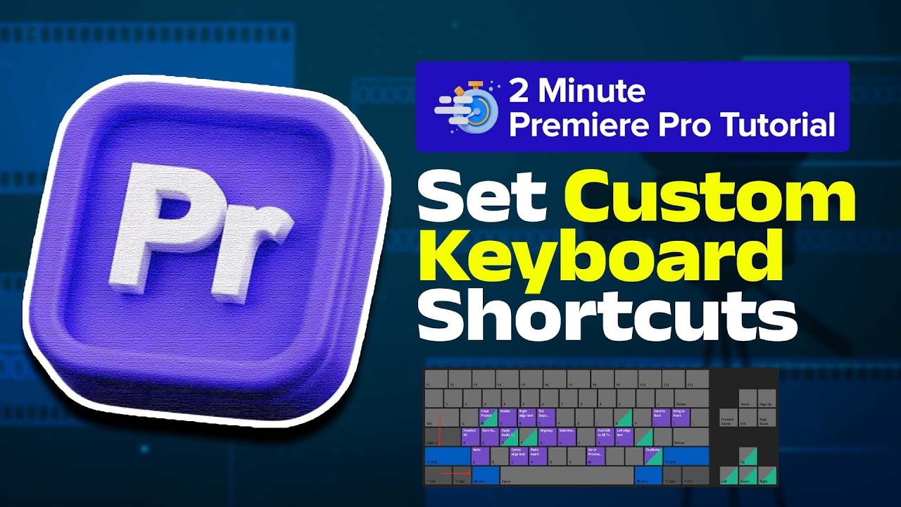 How to Set Custom Keyboard Shortcuts in Premiere Pro - YouTube