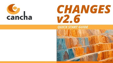 Changes in Cancha 2.6