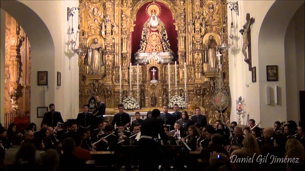 Amando Herrero en la Capilla de los Marineros 2014 Mi Amargura