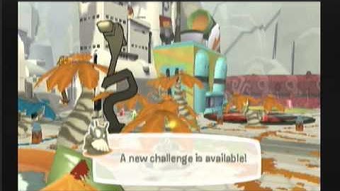 DE BLOB Wii Walkthrough Part 5B Guggentraz Island