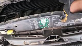 2005 Bentley Continental GT Radiator Removal Part 3