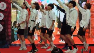 140515 BulletProof Cover BTS (Gel Focus) - Intro + I Need U @ N-MARK The Battle Stage Dance 2015