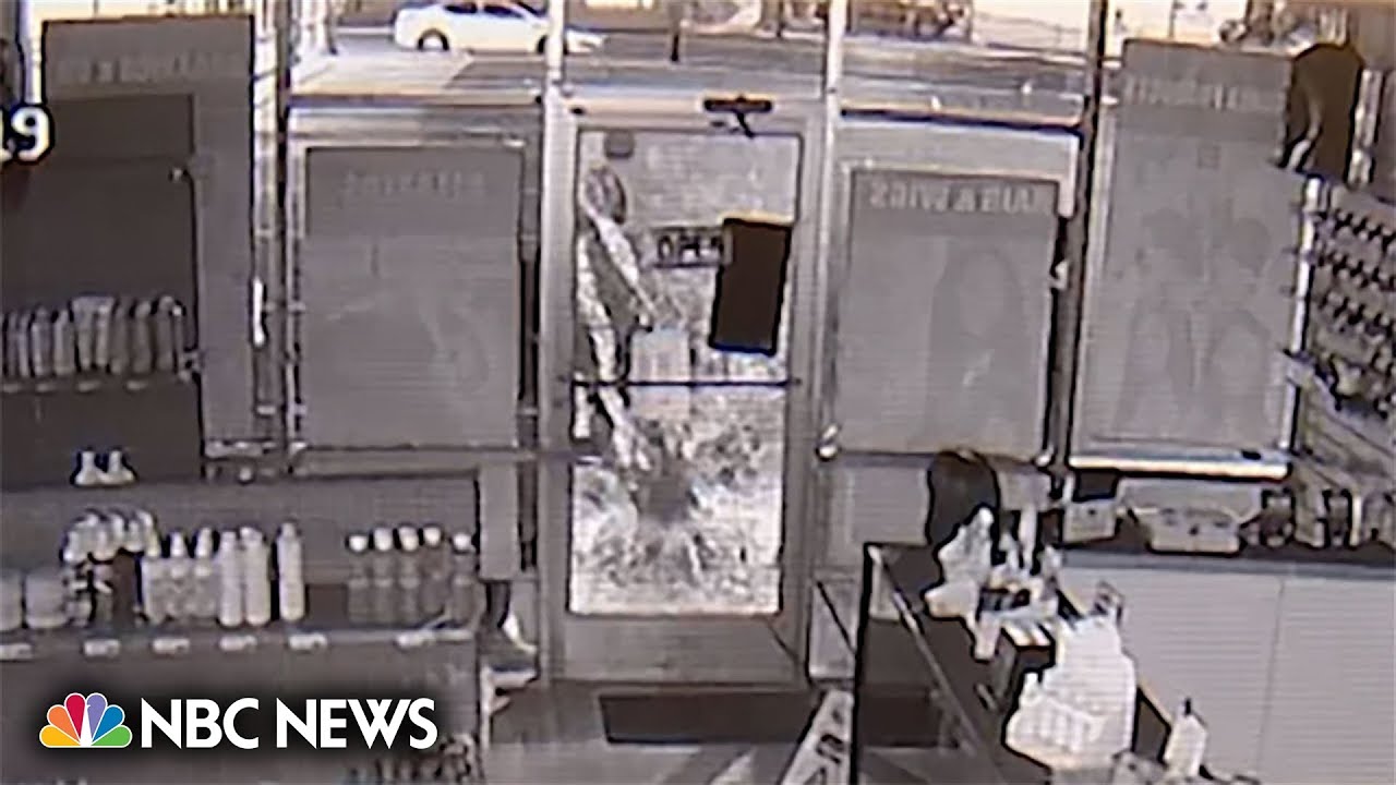 Surveillance video shows suspects looting Philadelphia beauty store