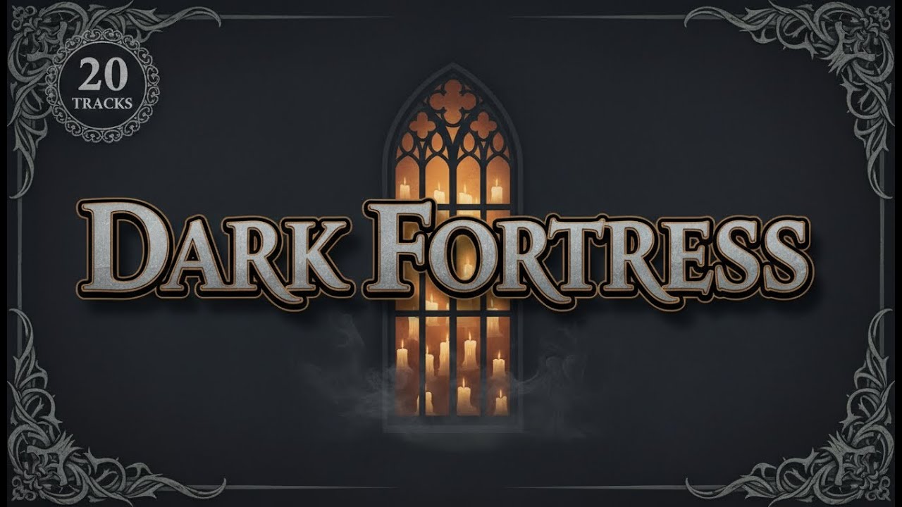 Gaming BGM | Haunted Castle Dark Ambient | Gothic Fortress Atmosphere | 1 Hour Playlist