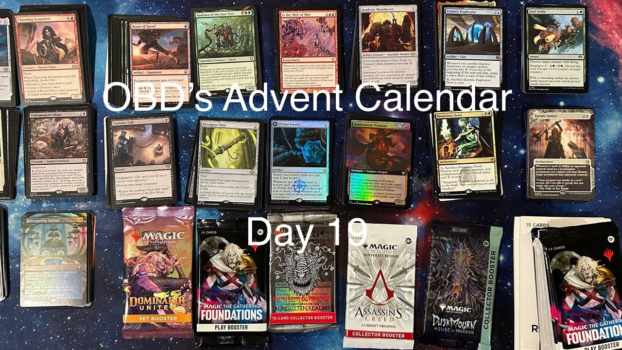OBD’s Advent Calendar Day 19 - YouTube