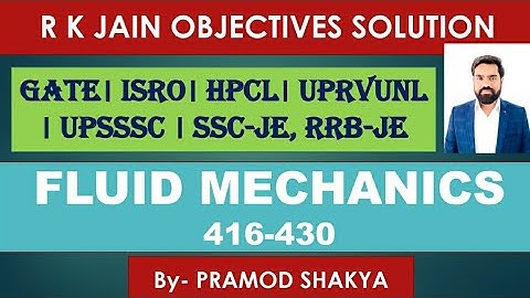 fluid mechanics mcq|R k jain mechanical objective solution|rk jain mechanical engineering objective 
