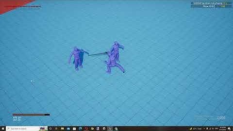 Unreal Engine 5 Untitled Top Down game | Rolling |Thrust Attack Type