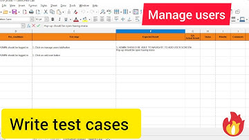 Test case best practice || Write test cases on manage multiple users for ADMIN #softwaretesting