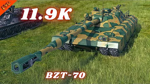 BZT-70  11.9K Damage 6 Kills | World of Tanks | Mir Tankov
