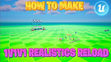 How to make 1v1v1 Realistics Reload Map (UEFN/Fortnite Creative 2.0 TUTORIAL) 2025
