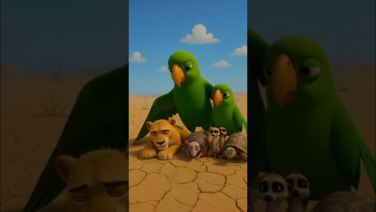 There is no water for animals 