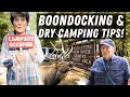 Boondocking & Dry Camping Tips