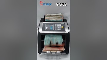 Advanced Money Counting Machine helps to Count and Detect Money #currencycountingmachines #c9700