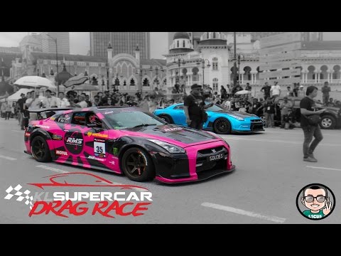KL Supercar Drag Race 2016 (Round 1)(Talented Educationll Races) | L1CU5