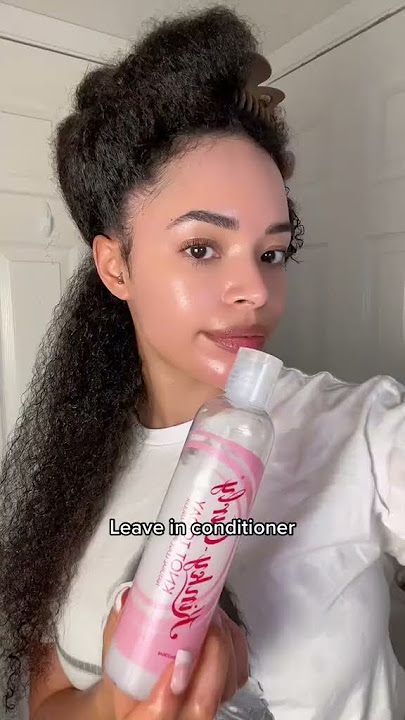 Curly hair routine 3c/4a natural hair #shorts