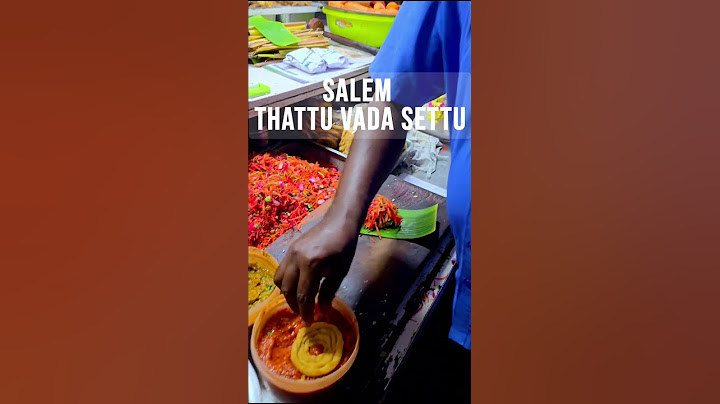 Thattu vada settu salem special #food #foodie #tastyfood #tasty #salem #tamil