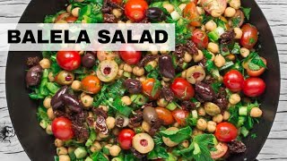 Chickpea Salad (Mediterranean Chickpea Salad  Balela Salad)