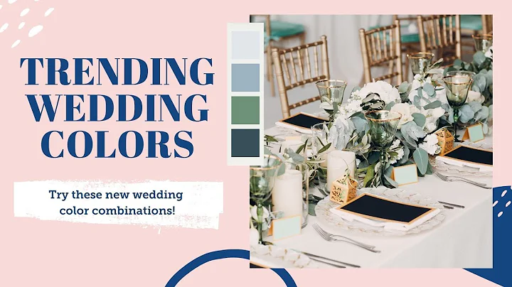 Trending Wedding Colors 💍💕 | BalsaCircle.com