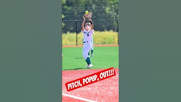 🥎 Softball Pop Fly Routine, Slow Motion maakt het episch! #softball