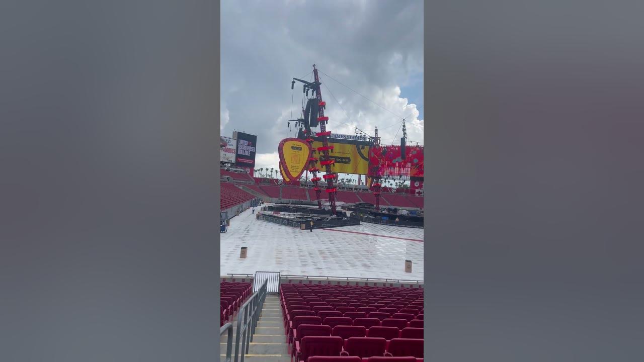 Ed Sheeran stage setup tampa YouTube